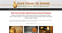 Desktop Screenshot of gourdvideos.com